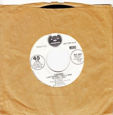Lazarus – Ladyfriends I ( Sing A Song To Your Lady) Mono / Stereo Version 7" 45 - Image 1 of 4