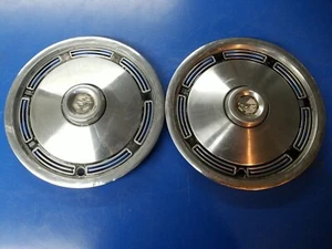 *Set of 2* Vintage 1974 Ford Mustang 13" Hubcaps Wheel Covers USED. #725 - Picture 1 of 16
