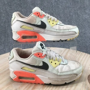 Nike Shoes Women 5 Air Max 90 Running Sneakers CV8819-101 White Multicolor - Picture 1 of 15