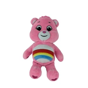 Peluche rosa Care Bears Cheer Bear Unlock the Magic Rainbow 2020 - Imagen 1 de 6