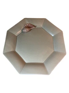 Fitz and Floyd Vintage 1972 Plate 3D Pink Seashell Neutral Beige Replacements - Picture 1 of 4