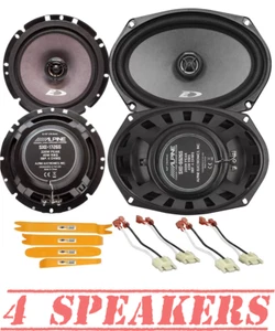 Alpine Front 6"x9" 280W | Rear 6.5" 220W | Speakers for 1994-2002 Dodge RAM 1500 - Picture 1 of 12