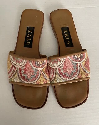 ZALO Mujer Cuero/Tela Toboganes Talla 7.5 Foto 1 de 4