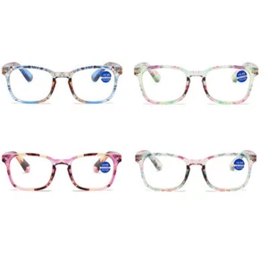 2024 Fashion Reading Glasses Anti Blue Light Women Rice Nail Presbyopic Glasses - Picture 1 of 19