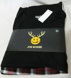 Joe Boxer Herren Medium Pyjama Flanellhose & Langarm T-Shirt Neu Nachtwäsche - Bild 1 von 6