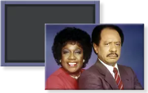The Jeffersons 70s 80s TV Show George Weezy 2 x 3 Fridge Refrigerator Magnet - Picture 1 of 9