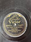 1925 Henry Burr You Forgot to Remember/Alone at Last Victor 10" 78 obr./min