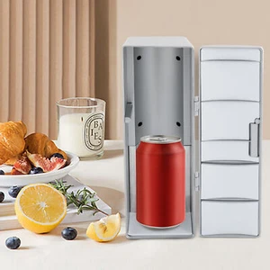 USB Portable Mini Car Fridge Small Refrigerator Freezer Compact Desktop Fridge - Picture 1 of 22