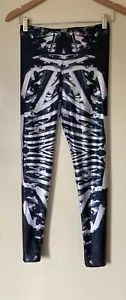 NEW WOMENS BLACKMILK SKELETON LEGGINGS SIZE M - Picture 1 of 4