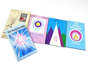 5 x Pensatia Hardcover Bundle Lot Spiritual Books, Magnetic Light Stone Elixir - Picture 1 of 20