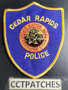 CEDAR RAPIDS, IOWA POLICE SHOULDER PATCH IA - Bild 1 von 2