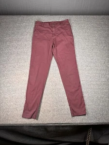 Lululemon Pants Mens Size 30x32 Red Stretch Performance Chino - Picture 1 of 13