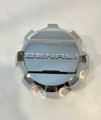 2021-2024 GMC Sierra Denali 2500 3500 HD Chrome Center Cap OEM   84307952 - Image 1 of 4