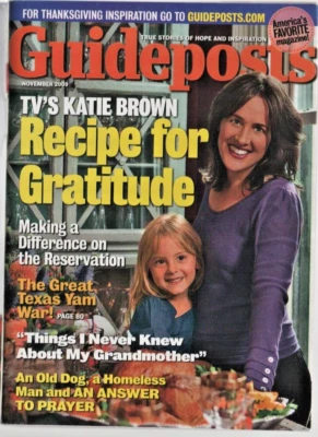 Guideposts Magazine November 2009 Katie Brown William Shatner Star Trek - Image 1 of 4