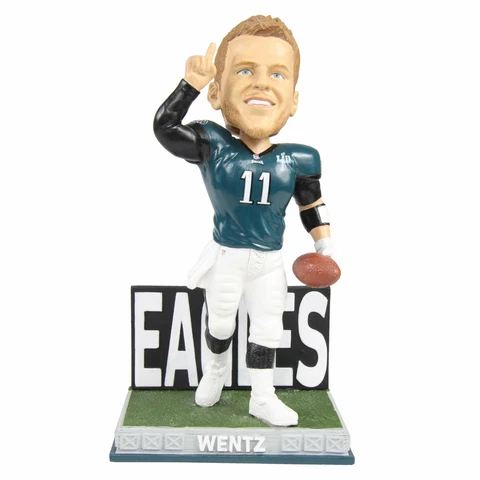 Carson Wentz Philadelphia Eagles Fly Eagles Fly Bobblehead NFL Cover