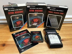 Atari 2600 Star Raiders CIB 1982 Sears TELE-GAMES Black Box Version w/Controller - Picture 1 of 16