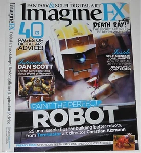 ImagineFX Magazine Edición 52 Enero 2010 Pintura El Robot Perfecto Rayo de la Muerte - Imagen 1 de 12
