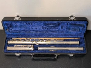 Querflöte Jupiter Modell JFL 511 silber Schülerflöte mit Hartschalenkoffer gerader Kopf - Bild 1 von 12