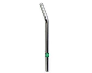 Retro ALLOY Layback Old School Seat Post 22.2 Chrome 400mm BMX 4130 Chromoly - Picture 1 of 1