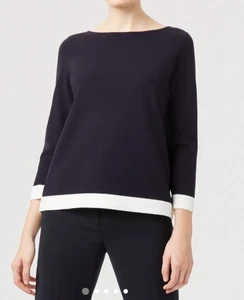 Hobbs women Gracie Jumper size L in black - Picture 1 of 9