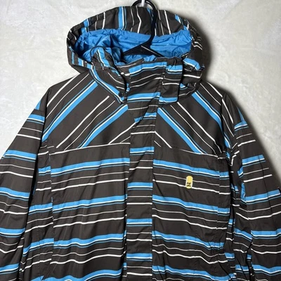 Chaqueta de esquí DC Y2K Exotex 5000 con capucha snowboard esquí invierno abrigo con capucha de gran tamaño Foto 1 de 4