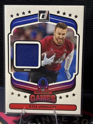 Kyle Juszczyk 2025 Panini Donruss Pro Bowl Game Jersey Relic SP 49ers #PBM-KJK - Image 1 of 2