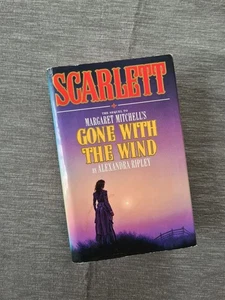 Scarlett by Alexandra Ripley sequel to Margaret Mitchell's Gone With the Wind - Bild 1 von 4
