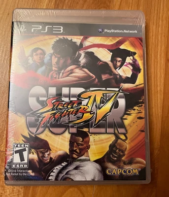 Brand New - Super Street Fighter IV (Playstation 3 PS3) Factory Sealed - Image 1 of 4