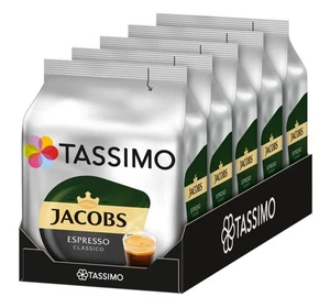 Tassimo Jacobs Caffè Crema XL, Rainforest Alliance, Pack of 5, 5 x 16 T-Discs - Bild 1 von 9