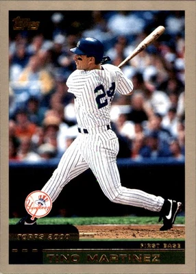 Tino Martinez 2000 Topps #370 New York Yankees FREE SHIPPING AutographDen - Image 1 of 2