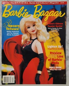 Barbie Bazaar Magazin April 2000 Mann's Chinese Theater Doll Cover Girl - Bild 1 von 2