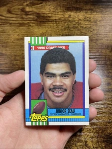 1990 Topps Draft Pick Junior Seau #381 - Bild 1 von 10