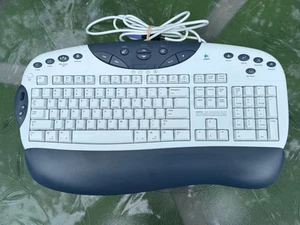 Logitech Internet Navigator Model Y-BF37 USB Keyboard 867224-0100 - Picture 1 of 8