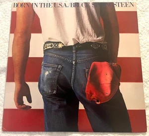 BRUCE SPRINGSTEEN "Born In The USA LP QC 38653 First Press with Insert NM - Picture 1 of 8