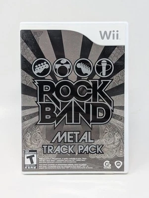 Rock Band: Metal Track Pack (Nintendo Wii, 2009) - CIB Complete - Image 1 of 4