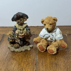Vintage Lot of 2 Boyds Bears & Friends Figurines Only - Picture 1 of 4