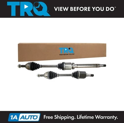 TRQ Front CV Axle Shaft Set For 2010-2013 Ford Transit Connect - Изображение 1 из 4