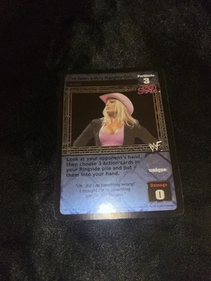 “I’ve Been A Very Naughty Girl..foil card for Trish Stratus WWE WWF Raw Deal - Image 1 of 4