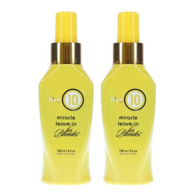 It's a 10 Miracle Blonde Leave-In 4 oz 2 Pack - Image 1 of 4