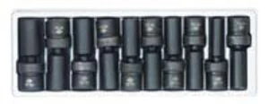 Sunex 2658 10Piece 1/2" Drive Deep Universal Standard Metric Impact Socket Set - Picture 1 of 1