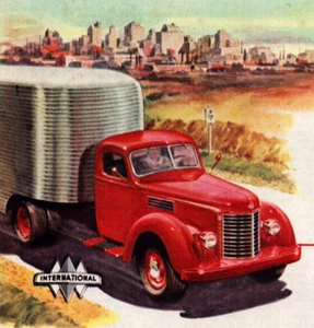 International Harvester Chicago Tractor Farm Work Trucks Vintage Print Ad 1946 - Picture 1 of 7