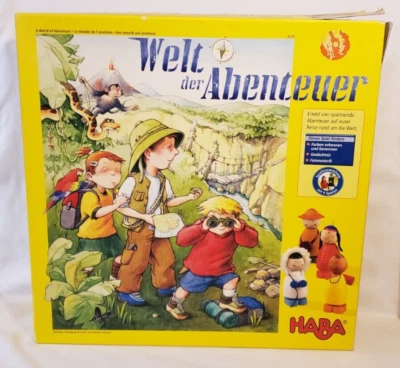 HABA World Of Adventure (Welt der Abenteuer) German Board Game - INCOMPLETE - Image 1 of 4