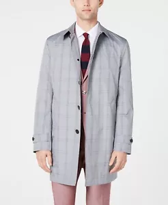 Chaqueta Abrigo de Lluvia Ralph Lauren Para Hombres Estrofa a Cuadros Calce Clásico Nueva con Etiquetas $350 Talla 44 R - Imagen 1 de 3