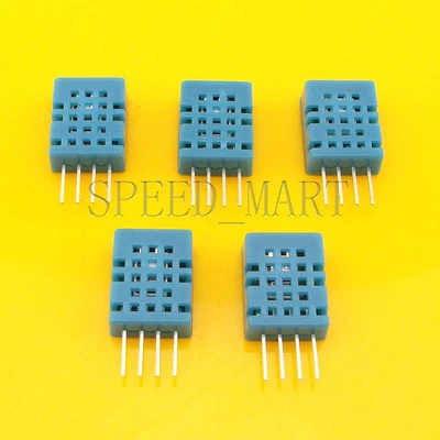 5 PCS 5V SIP-4 DHT11 Digital Temperature Humidity Sensor Probe For HVAC Arduino - Image 1 of 4