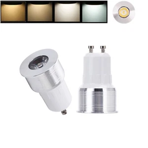 Mini 35mm Diameter GU10 LED Spotlight Bulbs 3W Lamp AC 110V 220V Energy Saving - Picture 1 of 11