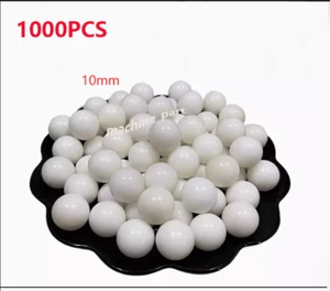 Oso de bolas giratorio de alineación de rueda de 1000 piezas de 10 mm POM (Delrin) placa deslizante bola redonda - Imagen 1 de 5