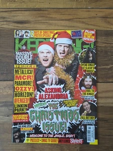 Kerrang! 1497 Christmas Issue Asking Alexandria, Metallica, MCR, Paramore - Picture 1 of 1
