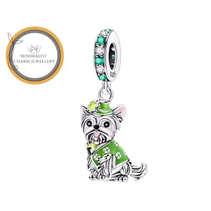 Yorkshire Charm For Bracelet, Terrier Dog Charm, Dog Charm, Yorkie Charm - Picture 1 of 4