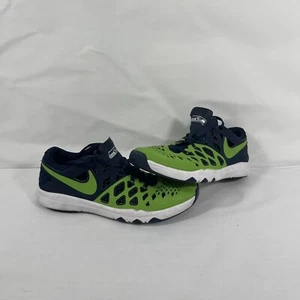 Nike Train Speed 4 AMP SEATTLE SEAHAWKS NFL Men’s Size 8.5 Shoes Green Blue - Picture 1 of 17