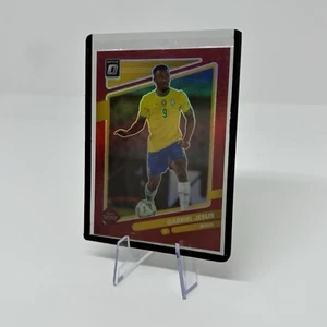 2020/2021 Panini Donruss Road to Qatar WC Gabriel Jesus Red Optic /149 Brazil - Picture 1 of 3